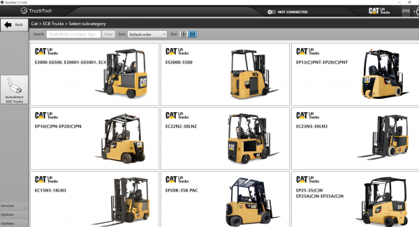 TruckTool 3.11.0.30 01.2022 Diagnostic Program for MitsubishiCatTCMUniCarriers Rocla 4