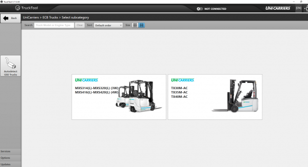 TruckTool 3.11.0.30 01.2022 Diagnostic Program for MitsubishiCatTCMUniCarriers Rocla 6