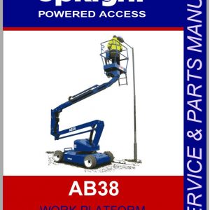 UpRight Work Platform AB38 Service Parts Manual 1 1