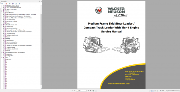 Wacker Neuson Model Collection Full Manual Update 2022 DVD 6