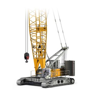 liebherr LR 1300 1 sx crawler crane raupenkran rendering verlauf