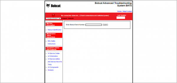 Bobcat BATS 01.2022 Advanced Troubleshooting System DVD 5