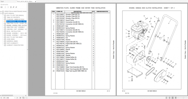 Bobcat Compaction Portable Power Light Construction Service Libary 2021 DVD 1