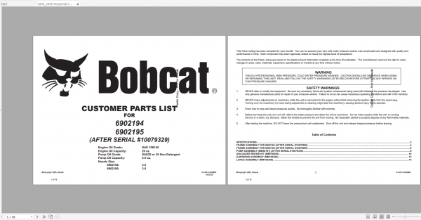 Bobcat Compaction Portable Power Light Construction Service Libary 2021 DVD 2