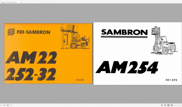 Bobcat Full Models Legacy 2021 Spare Parts Catalog 1