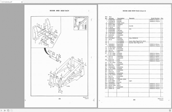 Bobcat Full Models Legacy 2021 Spare Parts Catalog 5