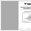 Bobcat Loader Backhoe Loader Service Library 2021 DVD 4