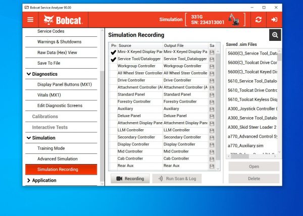 Bobcat Service Analyzer 90.00 02.2022 Diagnostic Software DVD 6
