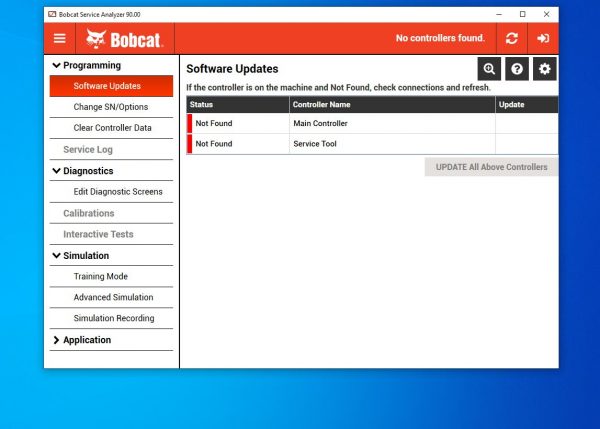 Bobcat Service Analyzer 90.00 02.2022 Diagnostic Software DVD 7