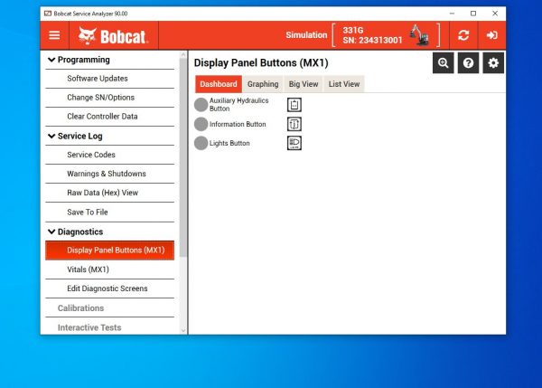 Bobcat Service Analyzer 90.00 02.2022 Diagnostic Software DVD 8