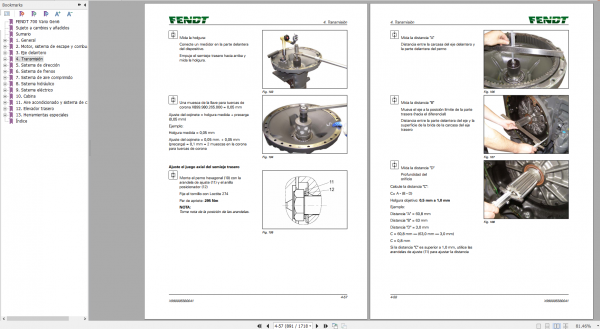 FENDT TRACTOR 15.7GB PDF Diagrams Operator Workshop Manuals Spanish ES DVD 3