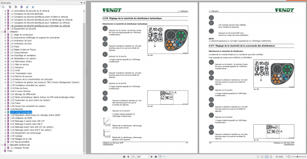 FENDT TRACTOR 20.2 PDF Diagrams Operator Workshop Manuals French FR DVD 4
