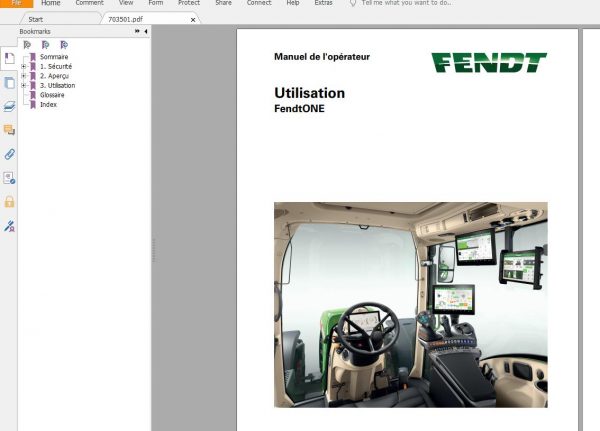 FENDT TRACTOR 22.3 GB PDF Updated 2022 Diagrams Operator Manual Workshop Manuals French FR DVD 5