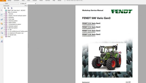 FENDT TRACTOR 25.4 GB PDF Updated 2022 Diagrams Operator Manual Workshop Manuals EN DVD 5