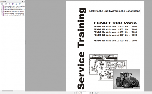 FENDT TRACTOR 26.4GB PDF Updated 2022 Diagrams Operator Workshop Manuals German DVD 12