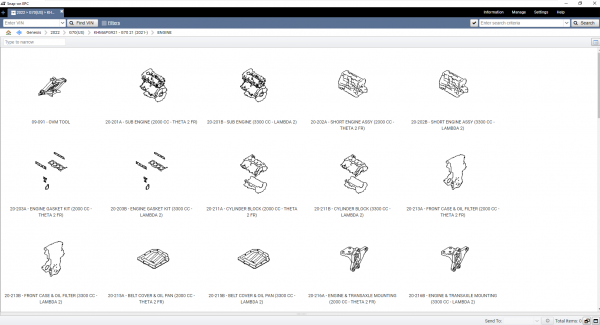 GENESIS USA CANADA Snap On EPC 5 07.2021 Spare Parts Catalog 8