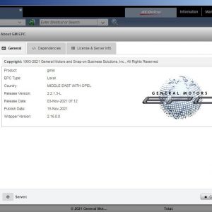 General GMIO Motors Asia Africa EPC 12.2021 Spare Parts Catalog 11d6c2f9ae7c08b9a