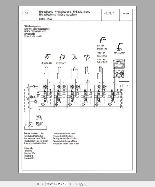 Hiab Crane 603MB PDF DVD Service Manual Maintenance Manual Hydraulic Diagrams Spare Parts Catalog 4