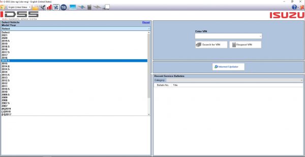 Isuzu G IDSS Diagnostic Service System 07.2021 Release Full Diagnostic Software DVD 3