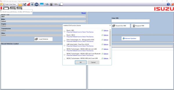 Isuzu G IDSS Diagnostic Service System 07.2021 Release Full Diagnostic Software DVD 4