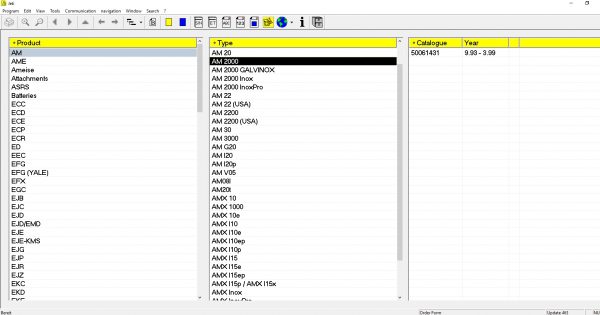 JUNGHEINRICH JETI ForkLift ET v4.36 Updated 463 02.2022 Spare Parts Catalog Full Instruction DVD 2