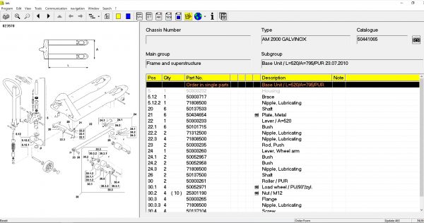 JUNGHEINRICH JETI ForkLift ET v4.36 Updated 463 02.2022 Spare Parts Catalog Full Instruction DVD 4