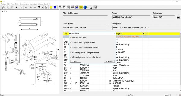 JUNGHEINRICH JETI ForkLift ET v4.36 Updated 463 02.2022 Spare Parts Catalog Full Instruction DVD 7