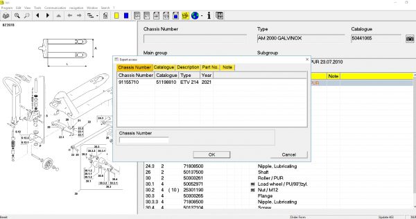 JUNGHEINRICH JETI ForkLift ET v4.36 Updated 463 02.2022 Spare Parts Catalog Full Instruction DVD 8