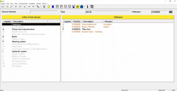 JUNGHEINRICH JETI ForkLift ET v4.36 Updated 464 02.2022 Spare Parts Catalog Full Instruction DVD 2