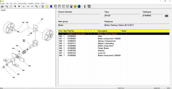 JUNGHEINRICH JETI ForkLift ET v4.36 Updated 464 02.2022 Spare Parts Catalog Full Instruction DVD 3