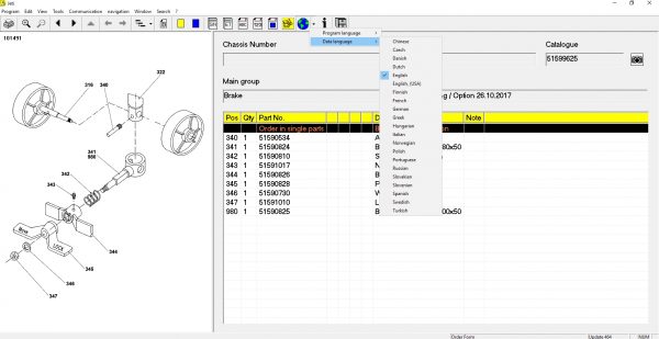 JUNGHEINRICH JETI ForkLift ET v4.36 Updated 464 02.2022 Spare Parts Catalog Full Instruction DVD 6