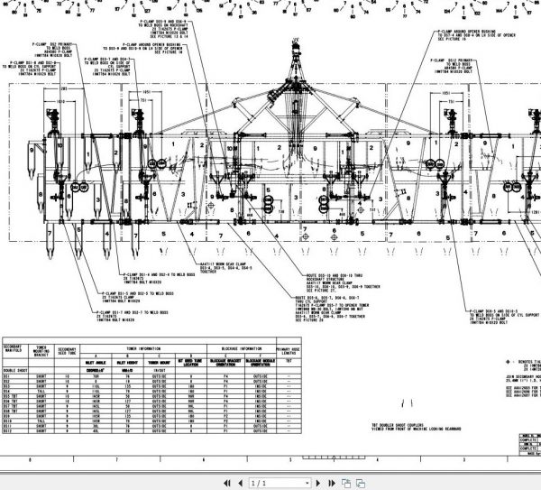 John Deere 1870 TBT AIR Package JD90 Schematic Instructions AAA12666 10.2007