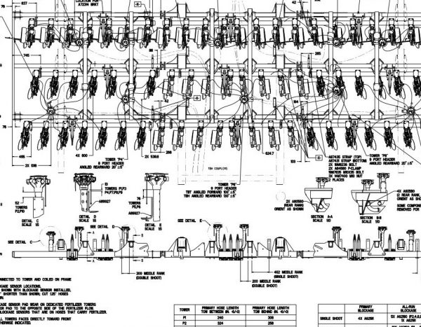 John Deere 1895 36×10 JD90 Schematic Instructions AAA12148 04.2017