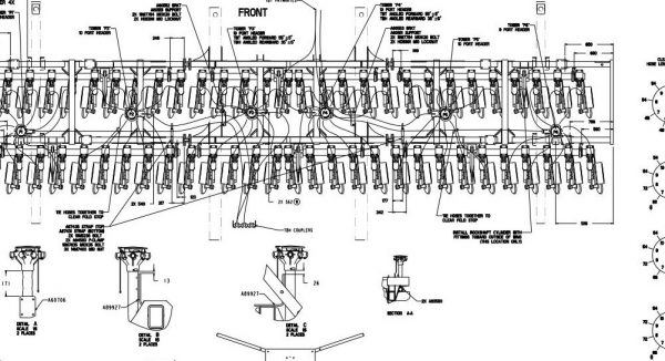 John Deere Air System 36×7.5 1890 Schematic Instruction AAA11762 02.2011