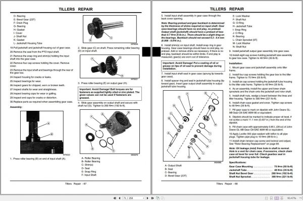 John Deere All Material Transporters AMT600 AMT622 AMT626 Technical Manual TM1363 2 1