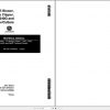 John Deere Blower Hedge Clipper Trimmer Cutters 5E 113 110G 210G 240G 260G Technical Manual T