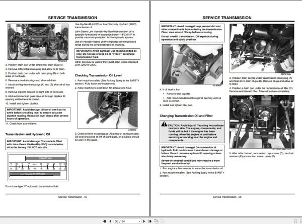 John Deere Compact Utility Tractors 2520 SN 480001 Operators Manual OMLVU22983 K9 2009 2