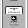 John Deere Compact Utility Tractors 2720 SN 106005 Operators Manual OMLVU19798 E2 2012 1