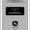 John Deere Compact Utility Tractors 2720 SN 186003 Operators Manual OMLVU22984 K9 2009 1