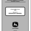John Deere Compact Utility Tractors 3036E SN 010001 Operators Manual OMLVU22979 F0 2010 1
