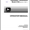 John Deere Compact Utility Tractors 4100 SN 110001 Operators Manual OMM134969 K7 1