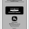John Deere Compact Utility Tractors 4105 SN 100001 Operators Manual OMLVU19126 A9 2009 1