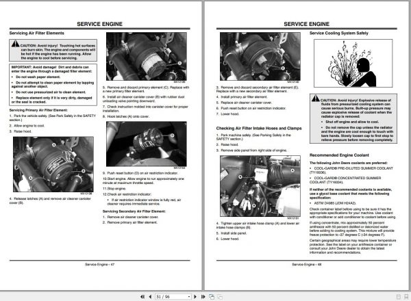 John Deere Compact Utility Tractors 4110 4115 SN 110001 Operators Manual OMLVU13326 A2 2
