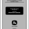John Deere Compact Utility Tractors 4110 4115 SN 110001 Operators Manual OMLVU13326 I3 2003 1