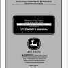 John Deere Compact Utility Tractors 4120 4320 4520 4720 Operators Manual OMLVU17927 J7 2007 1