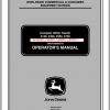 John Deere Compact Utility Tractors 4120 4320 4520 4720 Operators Manual OMLVU20935 E9 2009 1