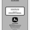 John Deere Compact Utility Tractors 4120 4320 4520 4720 Operators Manual OMLVU24810 E2 2012 1