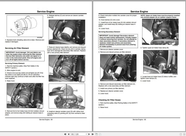John Deere Compact Utility Tractors 4120 4320 4520 4720 Operators Manual OMLVU24813 D1 2011 2