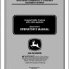 John Deere Compact Utility Tractors 4210 4310 4410 Operators Manual OMLVU13193 K1 2001 1