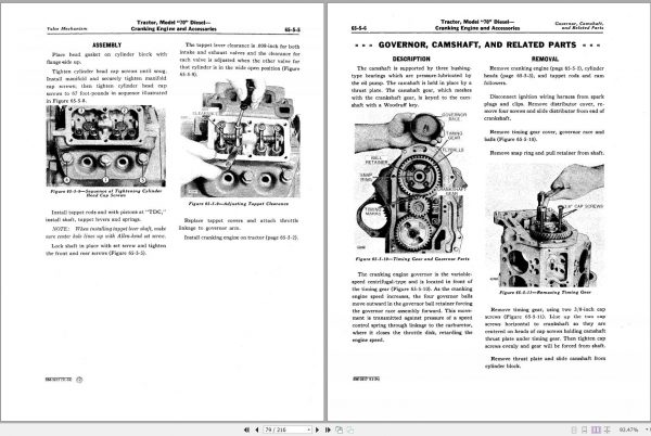 John Deere Diesel Tractor 70 Service Manual SM2017 2